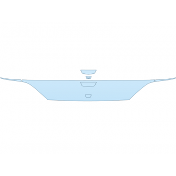 PAINT PROTECTION KIT - 2023 CADILLAC LYRIQ TECH GRILL - PRECUT PPF CLEAR BRA WRAP