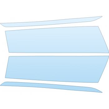 PAINT PROTECTION KIT - 2023 CADILLAC LYRIQ TECH HEADLIGHTS - PRECUT PPF CLEAR BRA WRAP