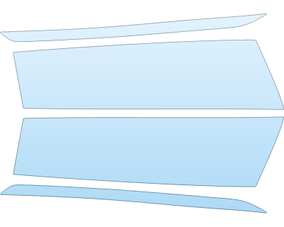 PAINT PROTECTION KIT - 2023 CADILLAC LYRIQ TECH HEADLIGHTS - PRECUT PPF CLEAR BRA WRAP