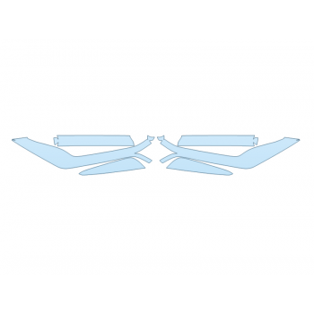 PAINT PROTECTION KIT - 2023 CADILLAC LYRIQ TECH TAIL LIGHTS - PRECUT PPF CLEAR BRA WRAP