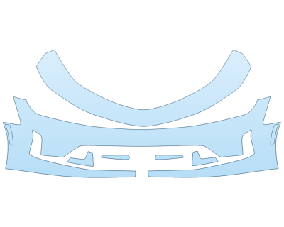 PAINT PROTECTION KIT - 2023 CHEVROLET CAMARO RS BUMPER - PRECUT PPF CLEAR BRA WRAP