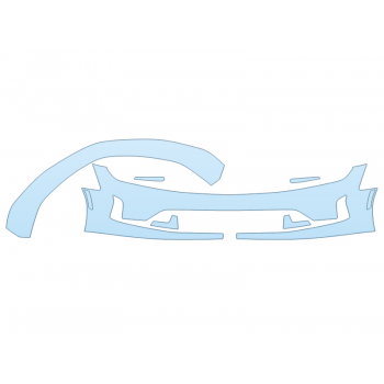 PAINT PROTECTION KIT - 2023 CHEVROLET CAMARO RS BUMPER 36 IN - PRECUT PPF CLEAR BRA WRAP