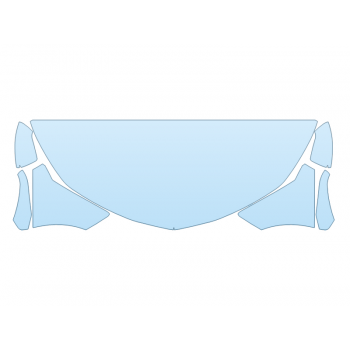 PAINT PROTECTION KIT - 2023 CHEVROLET CAMARO RS HOOD FENDERS MIRRORS 24 INCH (WRAPPED EDGES) - PRECUT PPF CLEAR BRA WRAP