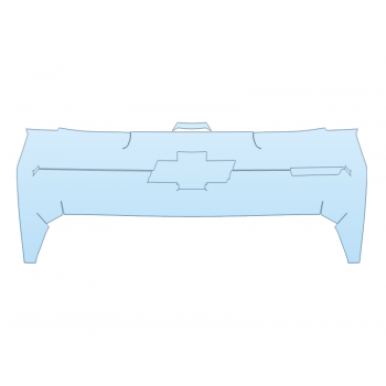 PAINT PROTECTION KIT - 2023 CHEVROLET COLORADO ZR2 GRILL - PRECUT PPF CLEAR BRA WRAP