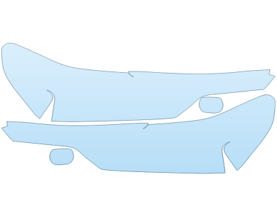 PAINT PROTECTION KIT - 2023 CHEVROLET COLORADO ZR2 HEADLIGHTS - PRECUT PPF CLEAR BRA WRAP