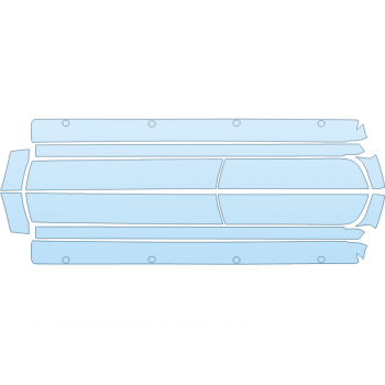 PAINT PROTECTION KIT - 2023 CHEVROLET COLORADO ZR2 ROCKERS - PRECUT PPF CLEAR BRA WRAP