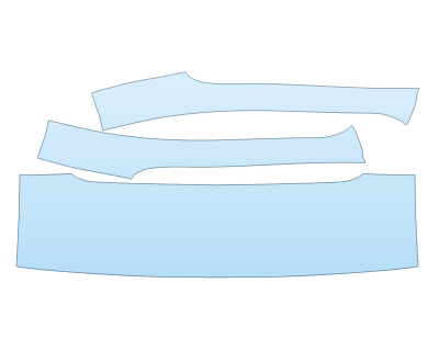 PAINT PROTECTION KIT - 2023 CHEVROLET COLORADO ZR2 ROOF PILLARS W/SUNROOF - PRECUT PPF CLEAR BRA WRAP