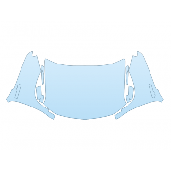 PAINT PROTECTION KIT - 2023 CHEVROLET SILVERADO 1500 HIGH COUNTRY FULL HOOD FENDERS MIRRORS - PRECUT PPF CLEAR BRA WRAP