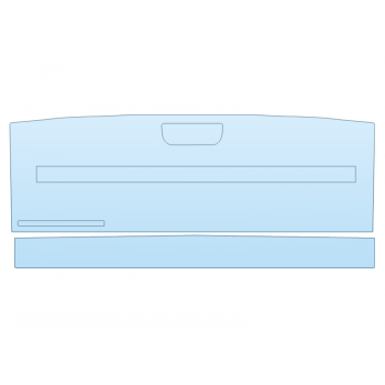PAINT PROTECTION KIT - 2023 CHEVROLET SILVERADO 1500 LT TAILGATE KIT - PRECUT PPF CLEAR BRA WRAP