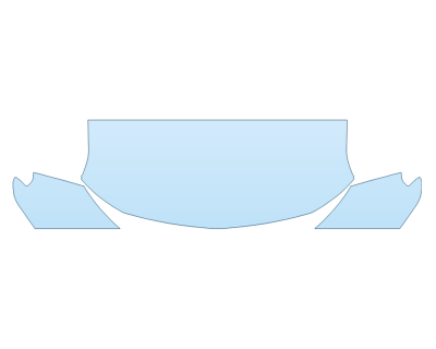 PAINT PROTECTION KIT - 2023 CHEVROLET SILVERADO 1500 LTZ HOOD FENDERS MIRRORS 30 IN(WRAPPED EDGES) - PRECUT PPF CLEAR BRA WRAP