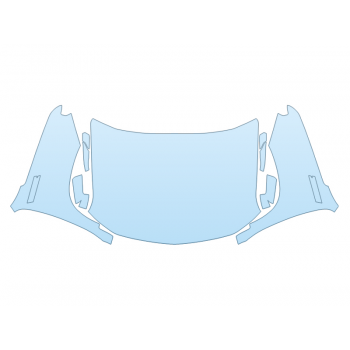 PAINT PROTECTION KIT - 2023 CHEVROLET SILVERADO 1500 RST FULL HOOD FENDERS MIRRORS - PRECUT PPF CLEAR BRA WRAP