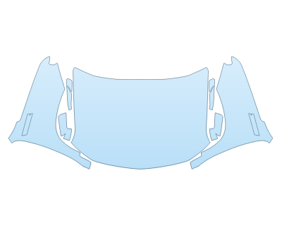 PAINT PROTECTION KIT - 2023 CHEVROLET SILVERADO 1500 RST FULL HOOD FENDERS MIRRORS - PRECUT PPF CLEAR BRA WRAP