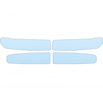 PAINT PROTECTION KIT - 2023 CHEVROLET SILVERADO 1500 WORK TRUCK HEADLIGHTS - PRECUT PPF CLEAR BRA WRAP