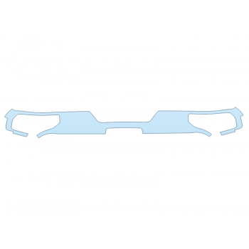 PAINT PROTECTION KIT - 2023 CHEVROLET SILVERADO 1500 ZR2 REAR BUMPER - PRECUT PPF CLEAR BRA WRAP