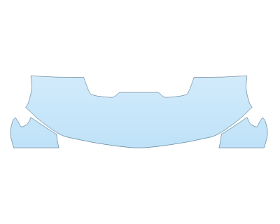 PAINT PROTECTION KIT - 2023 CHEVROLET SILVERADO 1500 ZR2 HF 24 INCH - PRECUT PPF CLEAR BRA WRAP