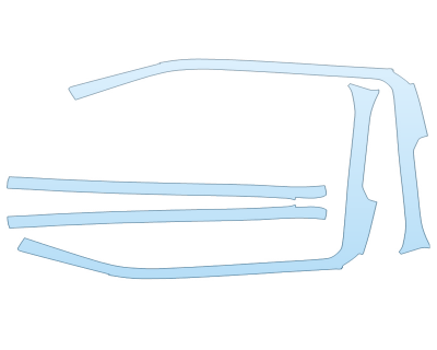PAINT PROTECTION KIT - 2023 CHEVROLET SILVERADO 1500 ZR2 FULL PILLARS - PRECUT PPF CLEAR BRA WRAP