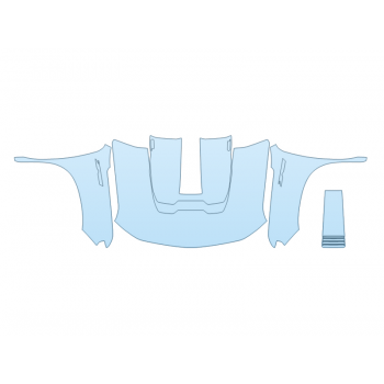 PAINT PROTECTION KIT - 2023 CHEVROLET SILVERADO 1500 ZR2 HF FULL - PRECUT PPF CLEAR BRA WRAP