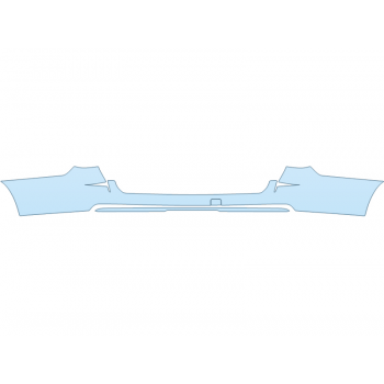 PAINT PROTECTION KIT - 2023 CHEVROLET TAHOE LS REAR BUMPER - PRECUT PPF CLEAR BRA WRAP