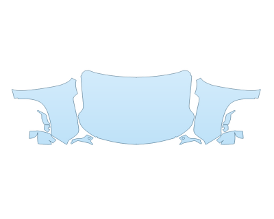 Precut PPF Kit – Clear Bra Paint Protection Film PAINT PROTECTION KIT - 2023 CHEVROLET TAHOE LS FULL HOOD FENDERS MIRRORS(WRAPPED EDGES) - PRECUT PPF CLEAR BRA WRAP