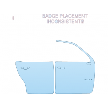 PAINT PROTECTION KIT - 2023 CHEVROLET TAHOE LS PASSENGER SIDE - PRECUT PPF CLEAR BRA WRAP