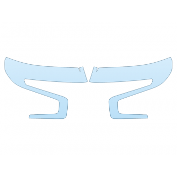 PAINT PROTECTION KIT - 2023 CHEVROLET TAHOE LS HEADLIGHTS - PRECUT PPF CLEAR BRA WRAP