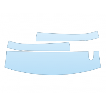 PAINT PROTECTION KIT - 2023 CHEVROLET TAHOE LS ROOF PILLARS - PRECUT PPF CLEAR BRA WRAP