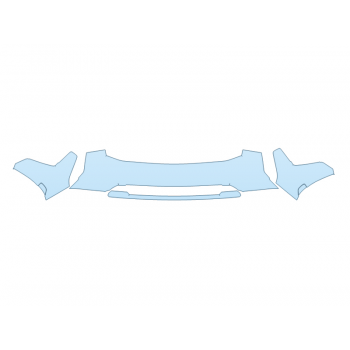 PAINT PROTECTION KIT - 2023 CHEVROLET TAHOE RST BUMPER (MULTI PIECE) - PRECUT PPF CLEAR BRA WRAP