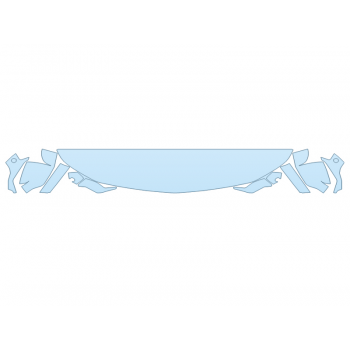 PAINT PROTECTION KIT - 2023 CHEVROLET TAHOE RST HOOD FENDERS MIRRORS 18 INCH (WRAPPED EDGES) - PRECUT PPF CLEAR BRA WRAP