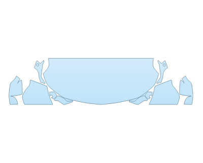 PAINT PROTECTION KIT - 2023 CHEVROLET TAHOE RST HOOD FENDERS MIRRORS 30 IN - PRECUT PPF CLEAR BRA WRAP