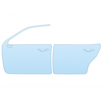 PAINT PROTECTION KIT - 2023 CHEVROLET TAHOE RST DRIVER SIDE NO EMBLEMS - PRECUT PPF CLEAR BRA WRAP