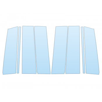 Precut PPF Kit – Clear Bra Paint Protection Film PAINT PROTECTION KIT - 2023 CHEVROLET TAHOE RST B PILLARS - PRECUT PPF CLEAR BRA WRAP