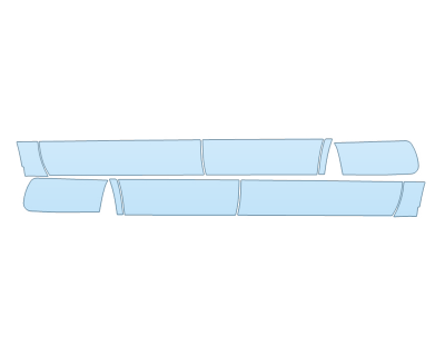 PAINT PROTECTION KIT - 2023 CHEVROLET TAHOE RST ROCKERS - PRECUT PPF CLEAR BRA WRAP
