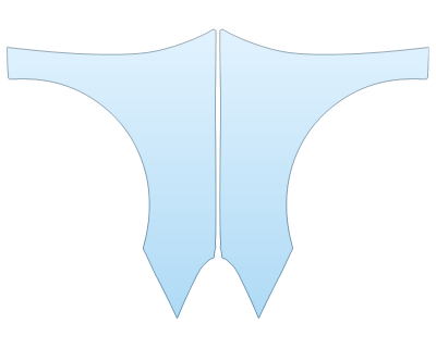 PAINT PROTECTION KIT - 2023 HYUNDAI ELANTRA ESSENTIAL FULL FENDERS(WRAPPED EDGES) - PRECUT PPF CLEAR BRA WRAP