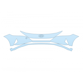 Precut PPF Kit – Clear Bra Paint Protection Film PAINT PROTECTION KIT - 2023 HYUNDAI ELANTRA PREFERRED HYBRID BUMPER - PRECUT PPF CLEAR BRA WRAP