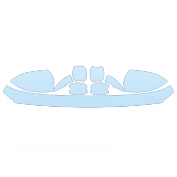 PAINT PROTECTION KIT - 2023 HYUNDAI ELANTRA PREFERRED HYBRID REAR BUMPER MIRRORS DOOR CUPS - PRECUT PPF CLEAR BRA WRAP