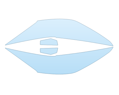 PAINT PROTECTION KIT - 2023 HYUNDAI ELANTRA PREFERRED HYBRID HEADLIGHTS FOGLIGHTS - PRECUT PPF CLEAR BRA WRAP