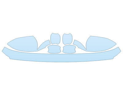 Precut PPF Kit – Clear Bra Paint Protection Film PAINT PROTECTION KIT - 2023 HYUNDAI ELANTRA ULTIMATE HYBRID REAR BUMPER MIRRORS DOOR CUPS - PRECUT PPF CLEAR BRA WRAP