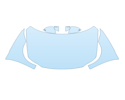 PAINT PROTECTION KIT - 2023 HYUNDAI IONIQ 6 SE FULL HOOD FENDERS MIRRORS(WRAPPED EDGES) - PRECUT PPF CLEAR BRA WRAP