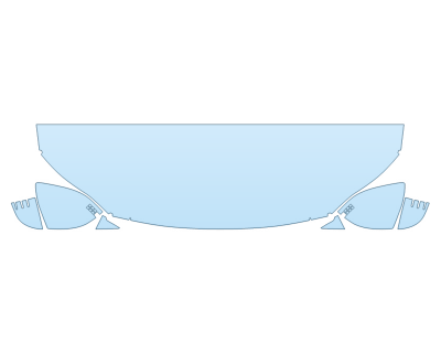 Precut PPF Kit – Clear Bra Paint Protection Film PAINT PROTECTION KIT - 2023 HYUNDAI IONIQ 6 SEL HOOD FENDERS MIRRORS 18 INCH (WRAPPED EDGES) - PRECUT PPF CLEAR BRA WRAP