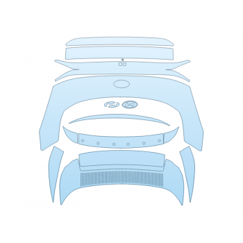 PAINT PROTECTION KIT - 2023 HYUNDAI IONIQ 6 SEL TRUNK - PRECUT PPF CLEAR BRA WRAP