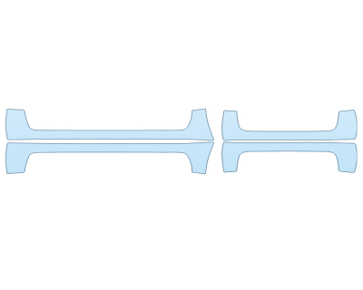 Precut PPF Kit – Clear Bra Paint Protection Film PAINT PROTECTION KIT - 2023 HYUNDAI IONIQ 6 SEL DOOR SILLS - PRECUT PPF CLEAR BRA WRAP