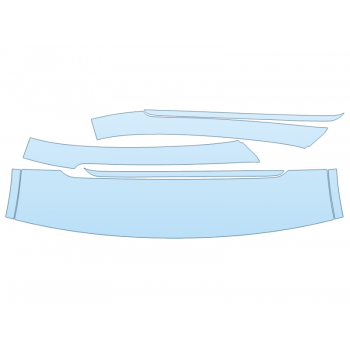 Precut PPF Kit – Clear Bra Paint Protection Film PAINT PROTECTION KIT - 2023 HYUNDAI PALISADE URBAN ROOF PILLARS - PRECUT PPF CLEAR BRA WRAP