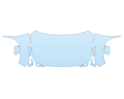 PAINT PROTECTION KIT - 2023 HYUNDAI SANTA FE PREFERRED FULL HOOD FENDERS MIRRORS - PRECUT PPF CLEAR BRA WRAP