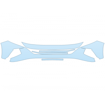 PAINT PROTECTION KIT - 2023 HYUNDAI TUCSON HYBRID LIMITED BUMPER (MULTI PIECE) - PRECUT PPF CLEAR BRA WRAP