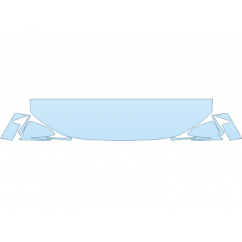 PAINT PROTECTION KIT - 2023 HYUNDAI TUCSON HYBRID LIMITED HOOD FENDERS MIRRORS 18 INCH - PRECUT PPF CLEAR BRA WRAP