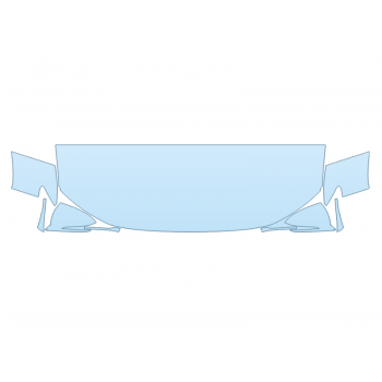 PAINT PROTECTION KIT - 2023 HYUNDAI TUCSON HYBRID SEL HOOD FENDERS MIRRORS 24 INCH (WRAPPED EDGES) - PRECUT PPF CLEAR BRA WRAP