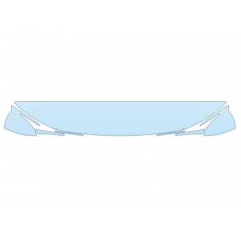 PAINT PROTECTION KIT - 2023 HYUNDAI TUCSON N LINE HOOD FENDERS MIRRORS 12 INCH (WRAPPED EDGES) - PRECUT PPF CLEAR BRA WRAP