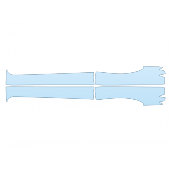 PAINT PROTECTION KIT - 2023 HYUNDAI TUCSON N LINE ROCKERS - PRECUT PPF CLEAR BRA WRAP