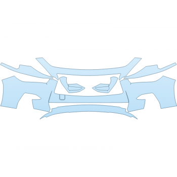 Precut PPF Kit – Clear Bra Paint Protection Film PAINT PROTECTION KIT - 2023 INFINITI Q50 SENSORY BUMPER - PRECUT PPF CLEAR BRA WRAP