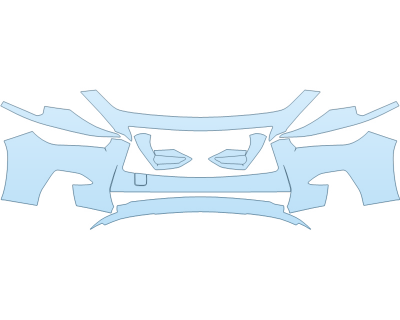 Precut PPF Kit – Clear Bra Paint Protection Film PAINT PROTECTION KIT - 2023 INFINITI Q50 SENSORY BUMPER - PRECUT PPF CLEAR BRA WRAP